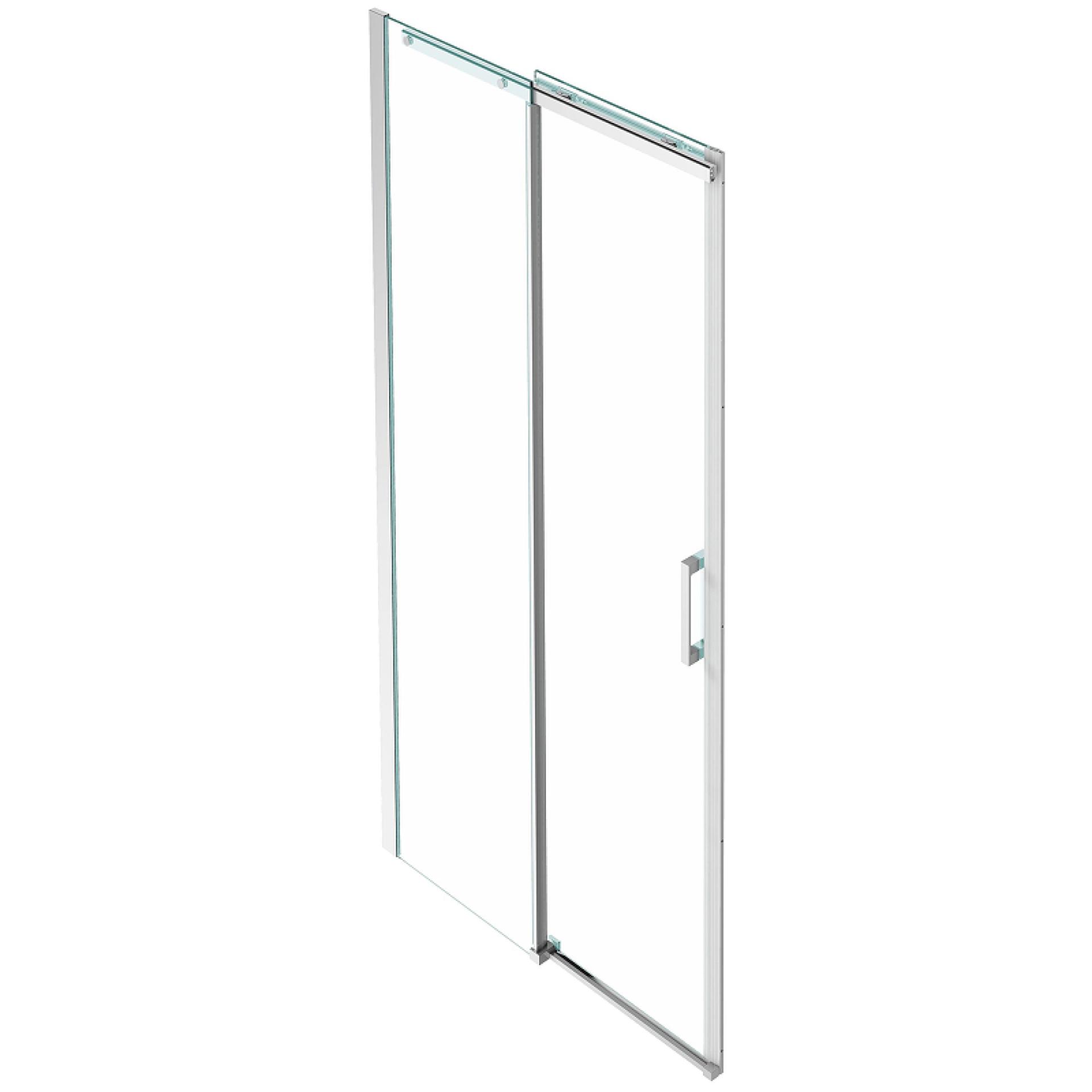 Душевая дверь Jacob Delafon Contra 100 E22C100-GA, профиль хром, стекло прозрачное