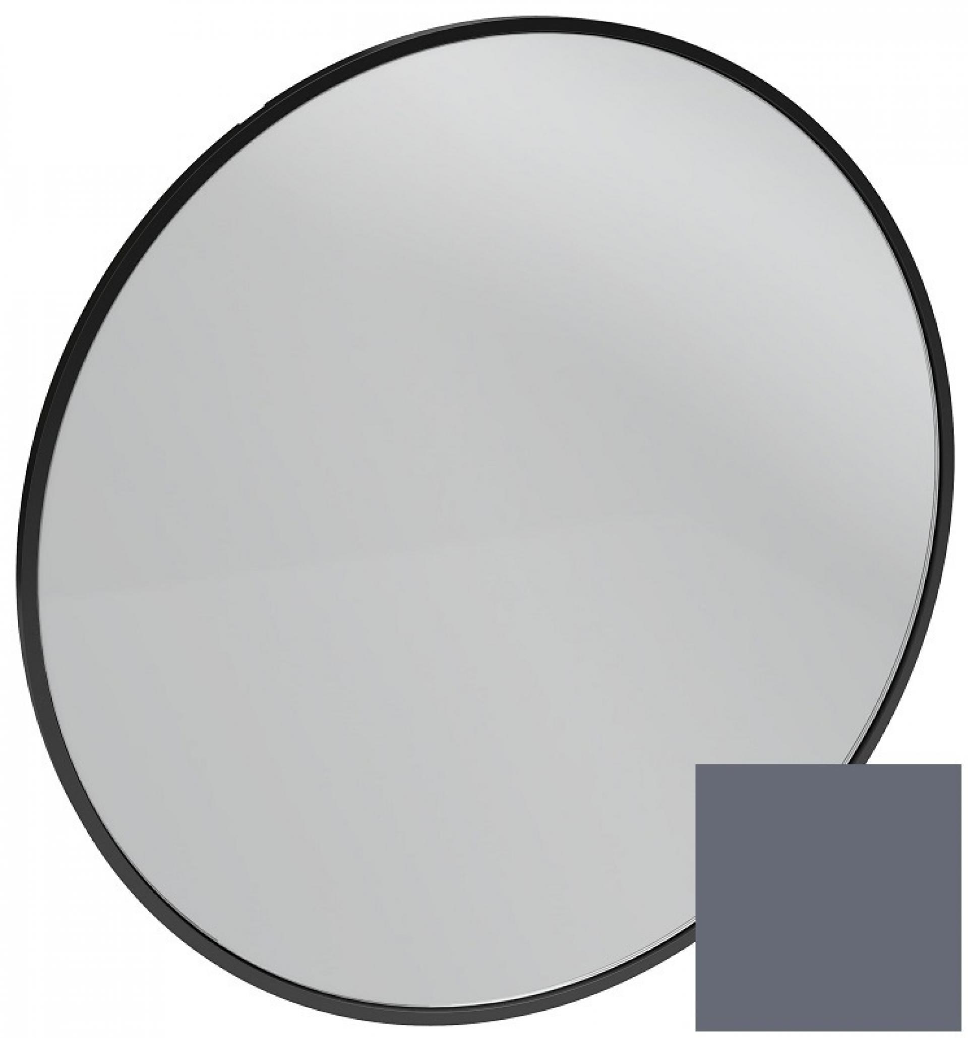 Зеркало 50 см Jacob Delafon Odeon Rive Gauche EB1176-S40, лакированная рама насыщенный серый сатин