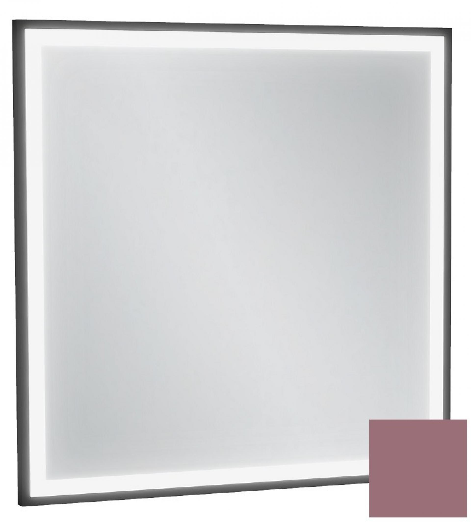 Зеркало с подсветкой 60 см Jacob Delafon Allure EB1433-S37, лакированная рама нежно-розовый сатин