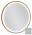 Зеркало с подсветкой 50 см Jacob Delafon Odeon Rive Gauche EB1288-S51, лакированная рама миндальный сатин