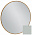 Зеркало 90 см Jacob Delafon Odeon Rive Gauche EB1268-S51, лакированная рама миндальный сатин