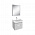 Комплект мебели 60 см Jacob Delafon Reve с раковиной E4802-00, тумбой EB1134-G1C, зеркалом EB575-NF, белый блестящий лак