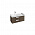 Комплект мебели 100 см Jacob Delafon Rythmik с раковиной EXN112-00, тумбой EB1304-G80, светло-коричневый лак