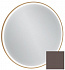 Зеркало с подсветкой 70 см Jacob Delafon Odeon Rive Gauche EB1289-S32, лакированная рама светло-коричневый сатин