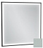 Зеркало с подсветкой 60 см Jacob Delafon Allure EB1433-S51, лакированная рама миндальный сатин