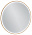 Зеркало с подсветкой 70 см Jacob Delafon Odeon Rive Gauche EB1289-CPR, лакированная рама бронза