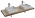 Столешница для раковины Jacob Delafon Parallel EB68-1400-E10 Квебекский дуб