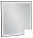 Зеркало с подсветкой 80 см Jacob Delafon Allure EB1435-F30, лакированная рама белый сатин