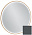 Зеркало с подсветкой 70 см Jacob Delafon Odeon Rive Gauche EB1289-S17, лакированная рама серый антрацит сатин