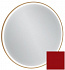 Зеркало с подсветкой 70 см Jacob Delafon Odeon Rive Gauche EB1289-S08, лакированная рама темно-красный сатин