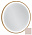 Зеркало с подсветкой 50 см Jacob Delafon Odeon Rive Gauche EB1288-S42, лакированная рама пыльная роза сатин