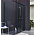 Душевая дверь Jacob Delafon Contra Black 120 E22C120-BL профиль черный стекло прозрачное