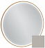 Зеркало с подсветкой 70 см Jacob Delafon Odeon Rive Gauche EB1289-S21, лакированная рама серый титан сатин