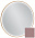 Зеркало с подсветкой 70 см Jacob Delafon Odeon Rive Gauche EB1289-S37, лакированная рама нежно-розовый сатин