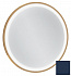 Зеркало с подсветкой 50 см Jacob Delafon Odeon Rive Gauche EB1288-S06, лакированная рама темно-синий сатин