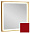 Зеркало Jacob Delafon Rythmik Pure EB1772-M69 матовый тёмно-красный