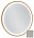 Зеркало с подсветкой 50 см Jacob Delafon Odeon Rive Gauche EB1288-S21, лакированная рама серый титан сатин