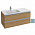 Комплект мебели 100 см Jacob Delafon Vox с раковиной EB2103-DD4, тумбой EB2025-RA-M43, матовый аквамарин