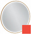 Зеркало с подсветкой 70 см Jacob Delafon Odeon Rive Gauche EB1289-S44, лакированная рама алый сатин