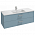 Комплект мебели 120 см Jacob Delafon Vox с раковиной EB2101-DD1, тумбой EB2071-R1-M43, матовый аквамарин