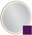 Зеркало с подсветкой 70 см Jacob Delafon Odeon Rive Gauche EB1289-S20, лакированная рама сливовый сатин